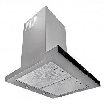 Akpo WK-4 Feniks Slim Glass 60 INOX ECO Wall-mounted Stainless steel