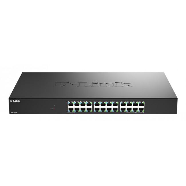 D-Link 24-Port 2.5G Multi-Gigabit Unmanaged Switch D-Link 24-Port 2.5G Multi-Gigabit Unmanaged Switch