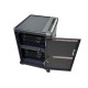 Ewent EW1703 portable device management cart/cabinet Black, Grey