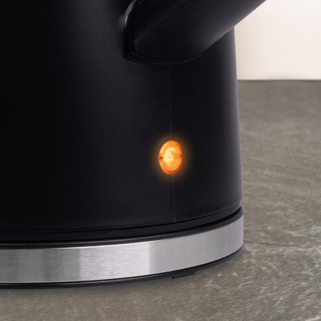 IDEAL Kettle 1.7 l, steel body, power 1500 W, black