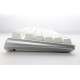 Ducky One 3 Classic Pure White TKL Gaming Tastatur RGB LED - MX-Clear keyboard USB German