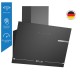 Bosch Serie 2 DWK65DK60 cooker hood Wall-mounted Black 430 m /h A