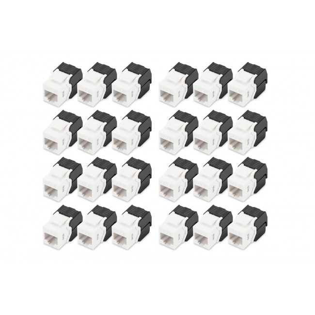 Digitus CAT 6 Keystone module, unshielded - 24 pcs. Digitus CAT 6 Keystone module, unshielded - 24 pcs.