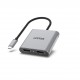 Unitek V1404A Adapter USB-C na 2x port DP 1.4 8K 60Hz Unitek V1404A Adapter USB-C na 2x port DP 1.4 8K 60Hz