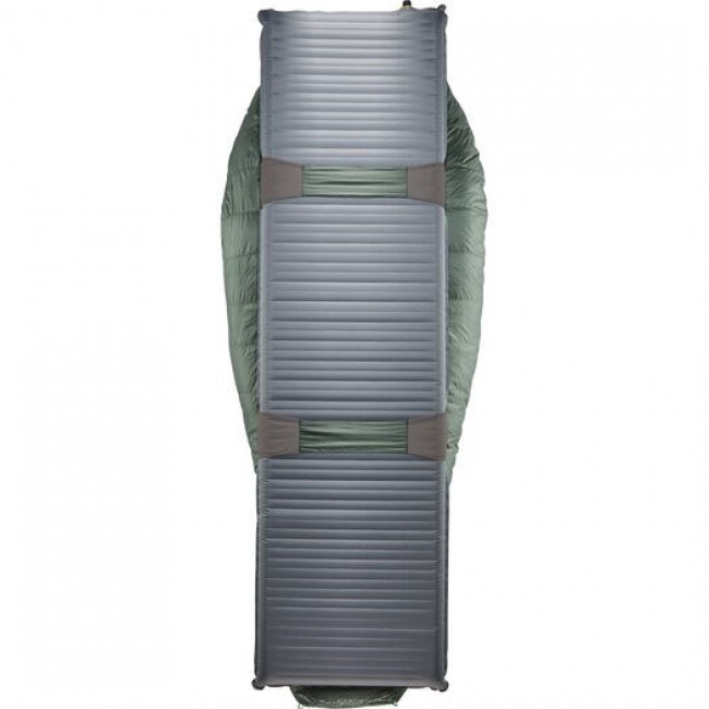 Therm-a-Rest Questar Adult Mummy sleeping bag Polyester Green, Yellow