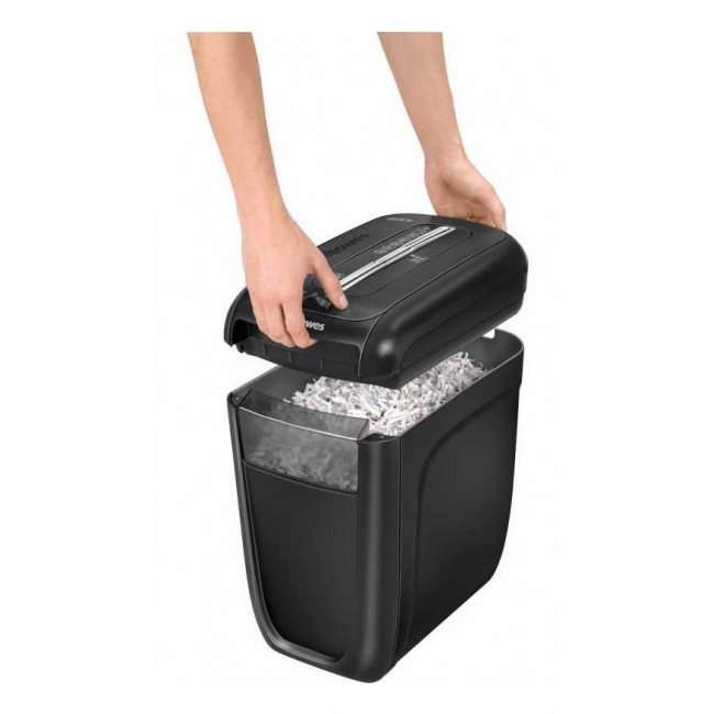 Powershred | 60Cs | Black | 22 L | Credit cards shredding | 75 dB | Paper handling standard/output 10 sheets per pass | Cross-Cut Shredder | Warranty 24 month(s) Powershred | 60Cs | Black | 22 L | Credit cards shredding | 75 dB | Paper handling standard/output 10 sheets per pass | Cross-Cut Shredder | Warranty 24 month(s)