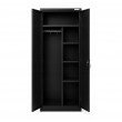 Iron Mate SATURN Metal Utility Cupboard 185x90x45 Black RAL9005