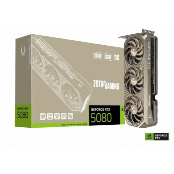 ZOTAC GAMING GeForce RTX 5080 SOLID Core OC 20th Anniversary Edition graphics card