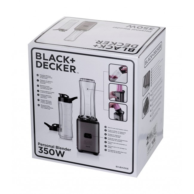 Sports blender Black+Decker BXJBA350E (350W grey)