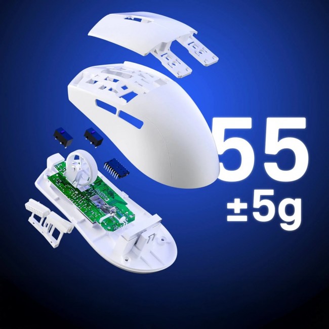 REDRAGON M918W & K1NG PRO MAX & Bia y mouse RF Wireless + Bluetooth + USB Type-C
