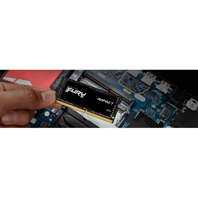 Kingston Technology FURY 32GB 3200MT/s DDR4 CL20 SODIMM Impact Kingston Technology FURY 32GB 3200MT/s DDR4 CL20 SODIMM Impact