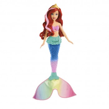 DISNEY LITTLE MERMAID ARIELKA DOLL CHANGES COLOUR HPD43