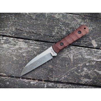 LKW Coffin Warncliff Micarta Knife