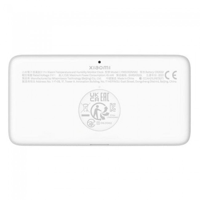 Xiaomi BHR5435GL temperature/humidity sensor Indoor Temperature & humidity sensor Freestanding Xiaomi BHR5435GL temperature/humidity sensor Indoor Temperature & humidity sensor Freestanding
