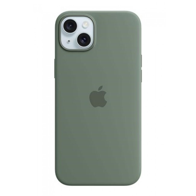 Silicone Apple case with MagSafe Cypress for iPhone 15 Plus Silicone Apple case with MagSafe Cypress for iPhone 15 Plus