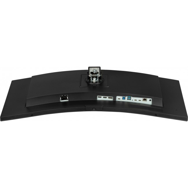 iiyama ProLite 34 UWQHD curved monitor with USB-C dock, LAN, KVM switch and 15cm height adjustable stand