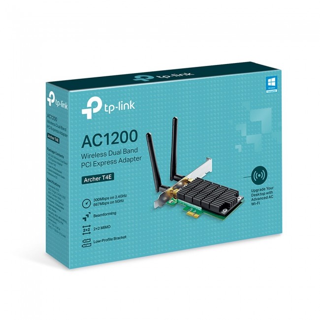 TP-Link Archer T4E Internal WLAN 867 Mbit/s TP-Link Archer T4E Internal WLAN 867 Mbit/s