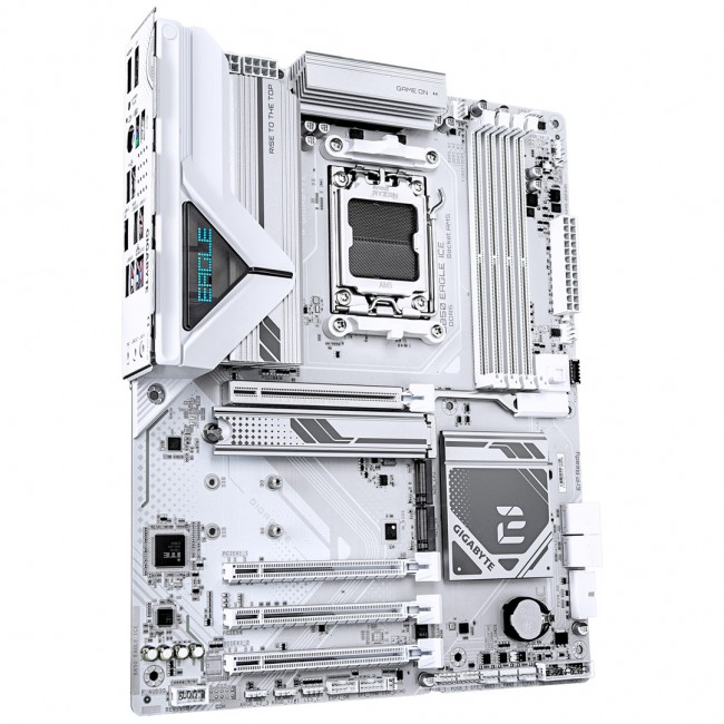 Gigabyte B850 EAGLE ICE Motherboard (B850, AM5, ATX, DDR5) Gigabyte B850 EAGLE ICE Motherboard (B850, AM5, ATX, DDR5)