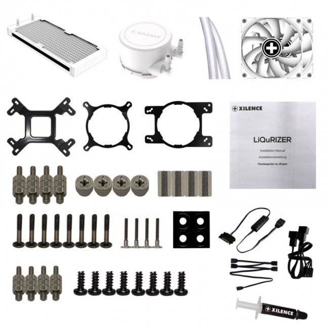 Xilence Performance A+ XC974 Processor All-in-one liquid cooler White