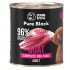JOHN DOG Pure Black Mono Goat meat - wet dog food - 800g