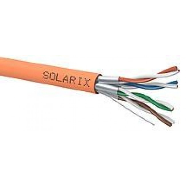 TWISTED PAIR CABLE SOLARIX CAT.6A STP LSOH B2ca S1D1A1 Spool 500M
