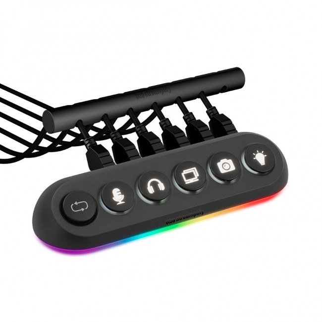 Streamplify HUB DECK 5 Black
