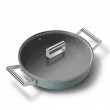 Smeg DPF2812EGM multi pot Green Aluminium, Stainless steel 4.3 L 28 cm