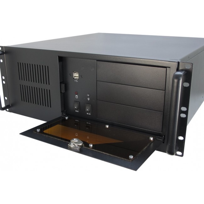 Inter-Tech IPC 4U-4088-S Rack Black Inter-Tech IPC 4U-4088-S Rack Black