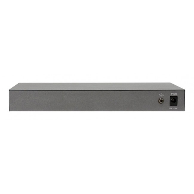 LevelOne 10-Port Gigabit PoE Switch, 802.3af/at PoE, 8 PoE Outputs, 120W Power Budget, 1 x Gigabit SFP, 1 x Gigabit RJ45 Uplink