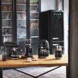 Smeg 50's Style Drip Filter Coffee Machine DCF02BLEU Black Smeg 50's Style Drip Filter Coffee Machine DCF02BLEU Black