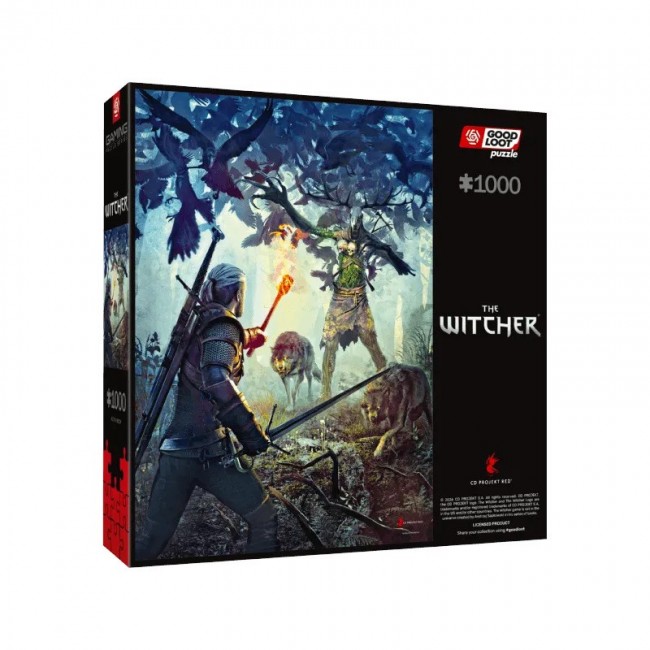 Puzzle Good Loot Gaming - The Witcher: Leshen 1000 pc(s) Puzzle Good Loot Gaming - The Witcher: Leshen 1000 pc(s)