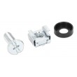 Intellinet Cage Nut Set (100 Pack), M6 Nuts, Bolts and Washers, Suitable for Network Cabinets/Server Racks, Plastic Storage Jar, Lifetime Warranty