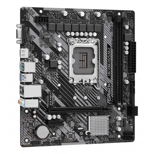 Asrock H610M-HVS/M.2 R2.0 Intel H610 LGA 1700 micro ATX