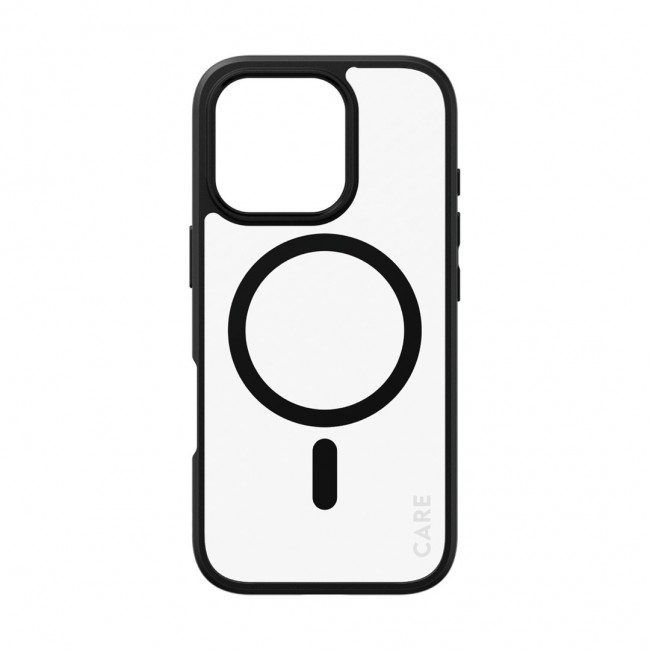 PanzerGlass CARE by Flagship Case Transparent Urban Combat w. Black Frame & MagSafe iPhone 16 Pro PanzerGlass CARE by Flagship Case Transparent Urban Combat w. Black Frame & MagSafe iPhone 16 Pro
