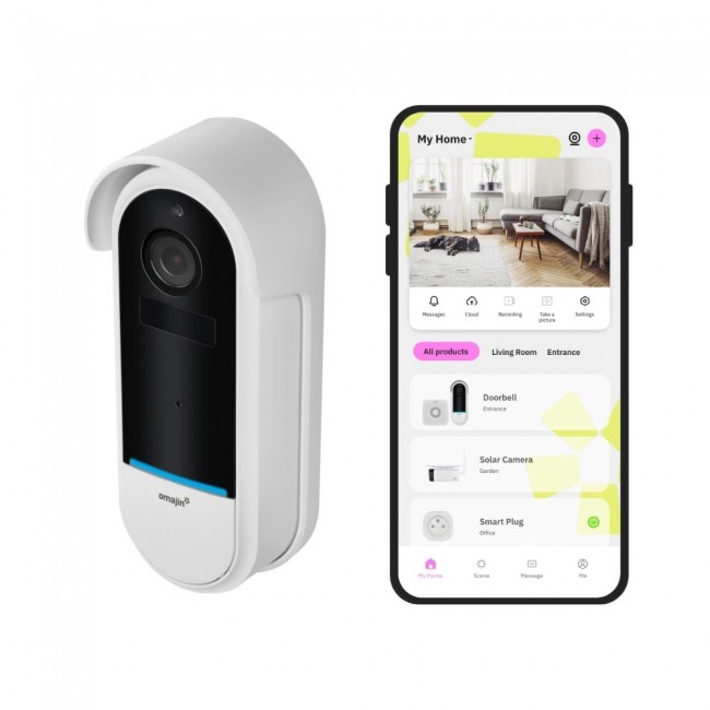 omajin by Netatmo OVD-01-EU doorbell chime Black, White