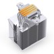 Jonsbo CR-1400 EVO Processor Air cooler 9.2 cm White 1 pc(s) Jonsbo CR-1400 EVO Processor Air cooler 9.2 cm White 1 pc(s)