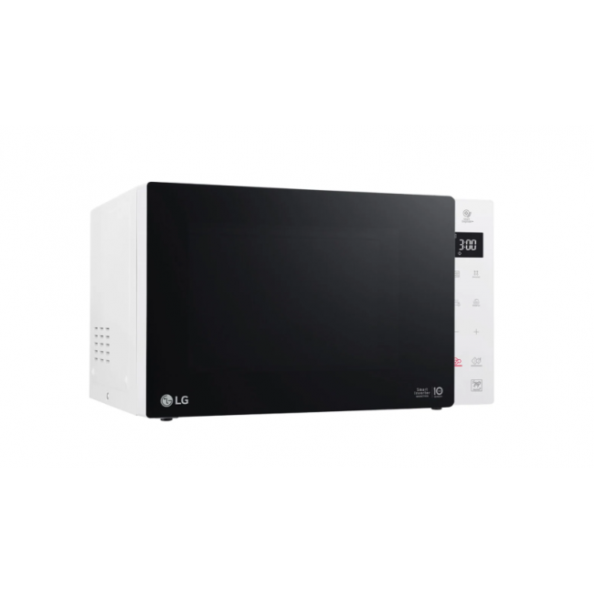 LG MS 23 NECBW, Over the range, Solo microwave, 23 L, 1000 W, Touch, Black, White