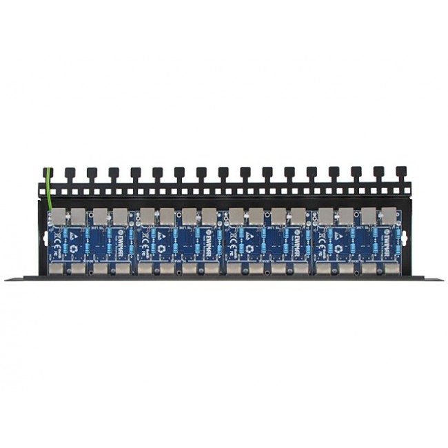 PRO Series 16 Channel Protection Panel with Surge Protection EWIMAR PTF-516R-PRO/PoE PRO Series 16 Channel Protection Panel with Surge Protection EWIMAR PTF-516R-PRO/PoE