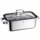 WMF 1741026040 roasting pan 3.5 L Glass, Silicone, Stainless steel WMF 1741026040 roasting pan 3.5 L Glass, Silicone, Stainless steel