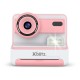FLASH PINK INSTANT CAMERA WITH THERMAL PRINTER FOR CHILDREN
