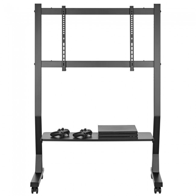 Techly Floor Stand with Shelf for 45-90