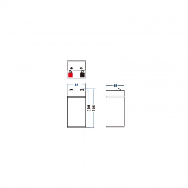 Green Cell AGM36 UPS battery VRLA AGM 4 V 4.5 Ah Green Cell AGM36 UPS battery VRLA AGM 4 V 4.5 Ah
