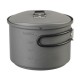 ESBIT Cookset with alcohol burner Pot 1.5 L Aluminium, Black