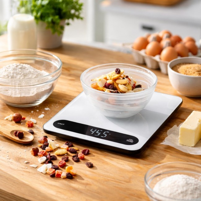 Adler AD 3177wb Electronic kitchen scale White, Black