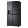 LG InstaView GMG960EVJE side-by-side refrigerator Freestanding 638 L Black LG InstaView GMG960EVJE side-by-side refrigerator Freestanding 638 L Black