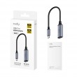 Cudy UH401 USB graphics adapter Grey, Silver