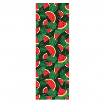 GreenBlue GB183 Classic Beech Deck Chair with Watermelon Print