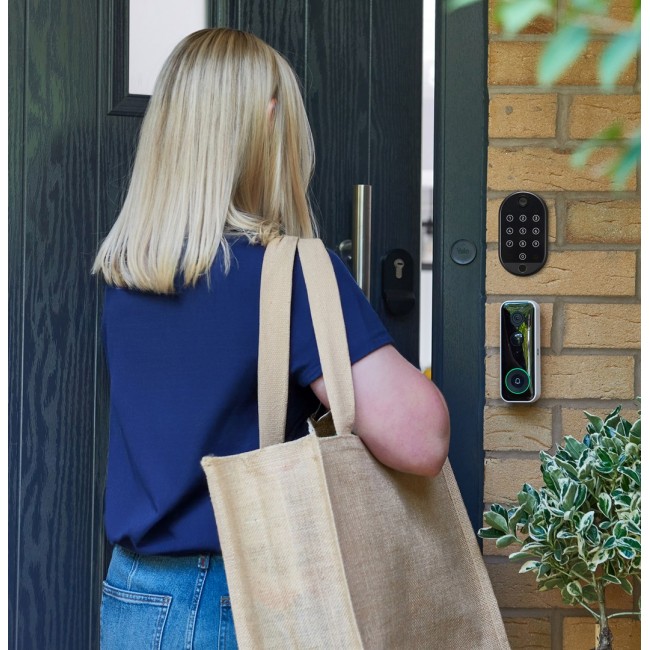 Yale SV-VDB-1A-W doorbell chime Black, White