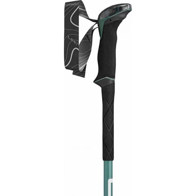 LEKI MAKALU LITE trekking poles, 100 135 cm, green/white