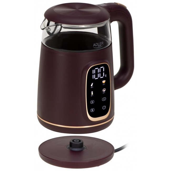 ADLER AD 1305 burgundy electric kettle ADLER AD 1305 burgundy electric kettle